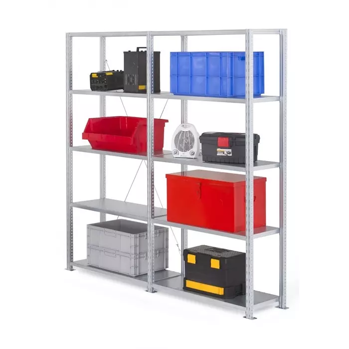 Manorga Steel Galvanised Storage Racking 1250 mm 1250 mm x 400 mm, BTNIVSUPTOLE1240A