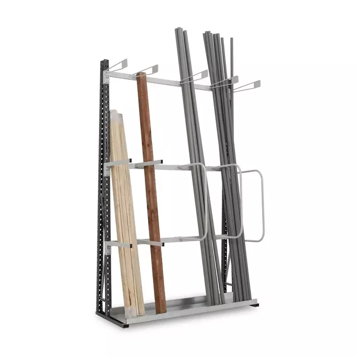 Manorga Steel Light Grey Storage Racking 350 mm, ZR2SEPBRAS35INT01