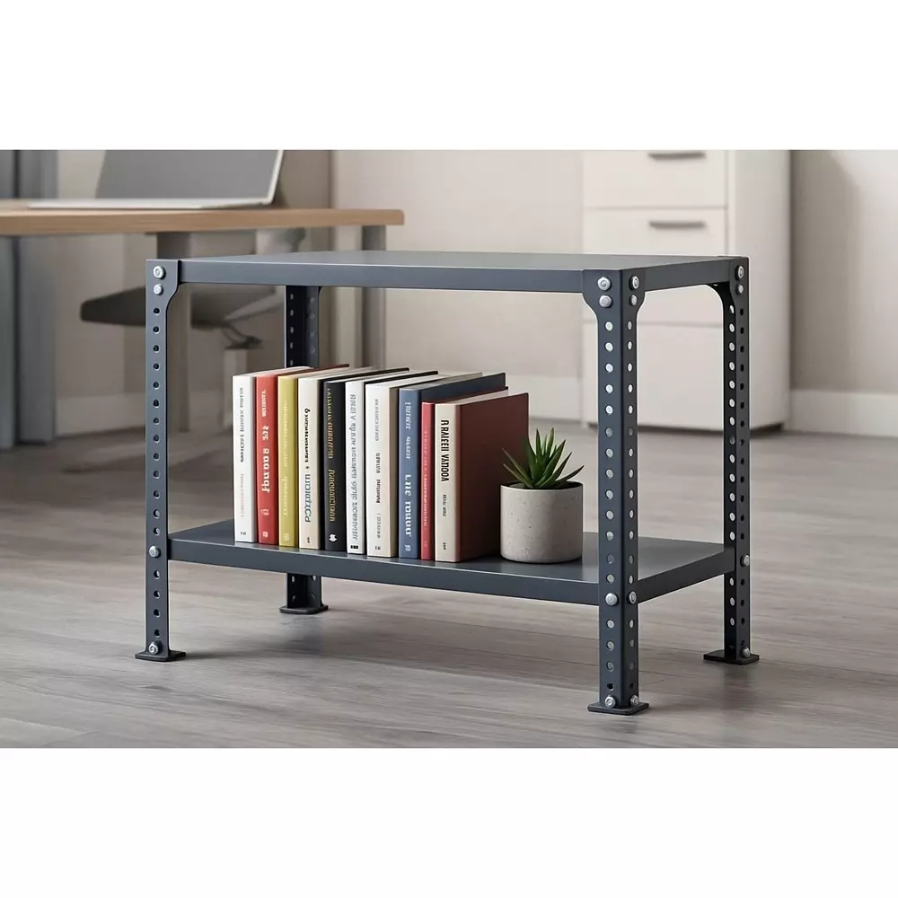 spacious-shopsy-book-shelf-storage-rack-metal-grey-2-shelves-24x9x36-inch-sp4shpyg24x9x36