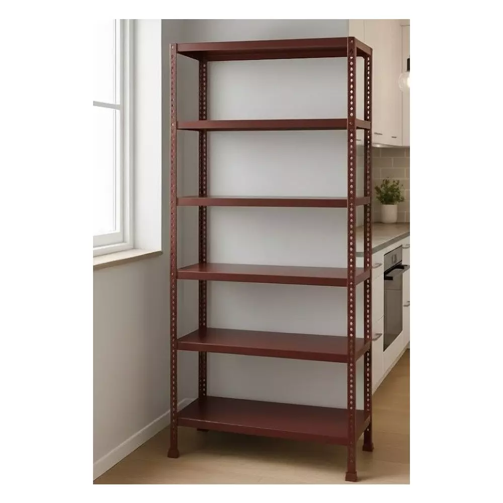 spacious-metal-kitchen-cabinet-dark-chocolate-6-shelves-18x36x47-inch