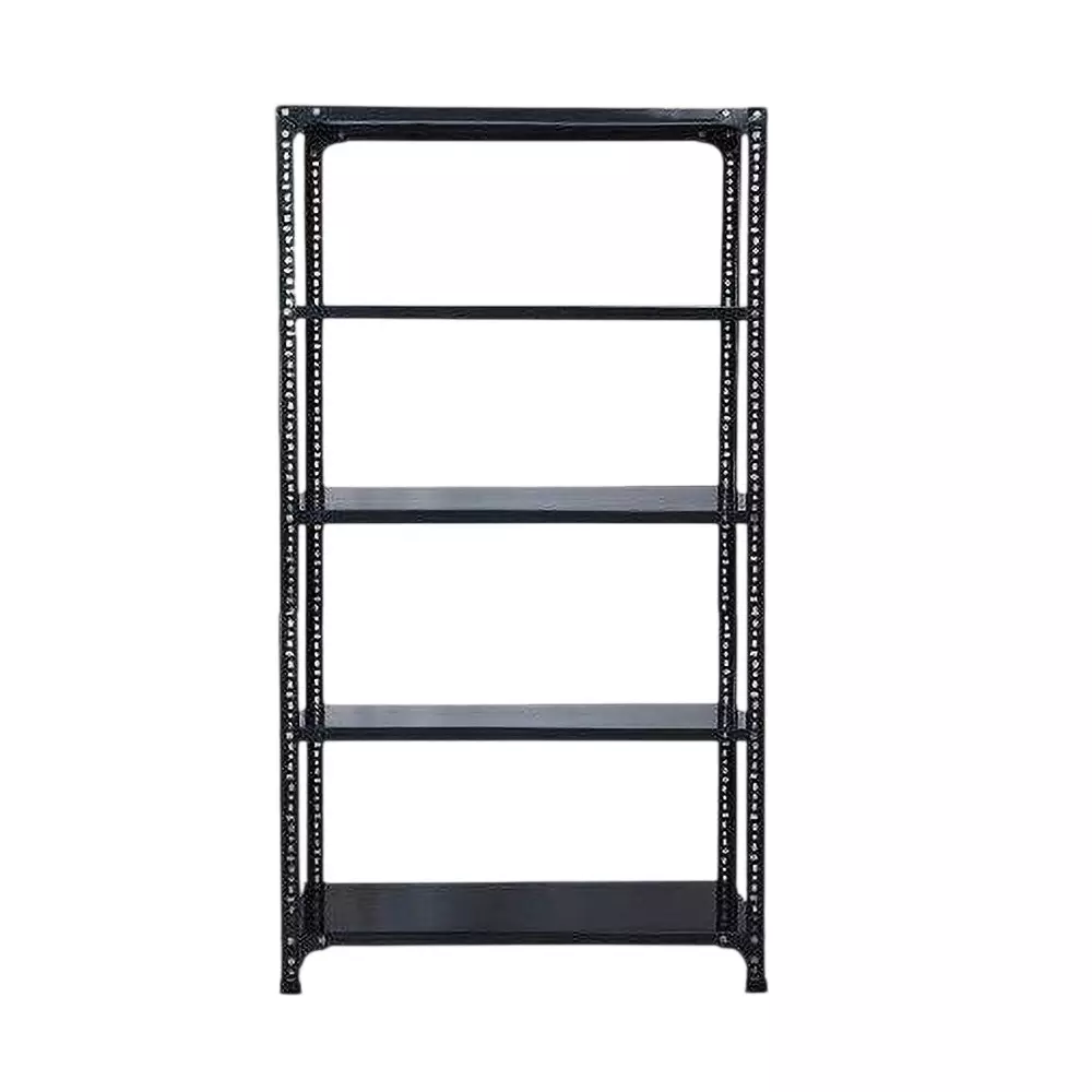 Spacious Metal Kitchen Cabinet Grey 5 Shelves 15x24x71 inch Size
