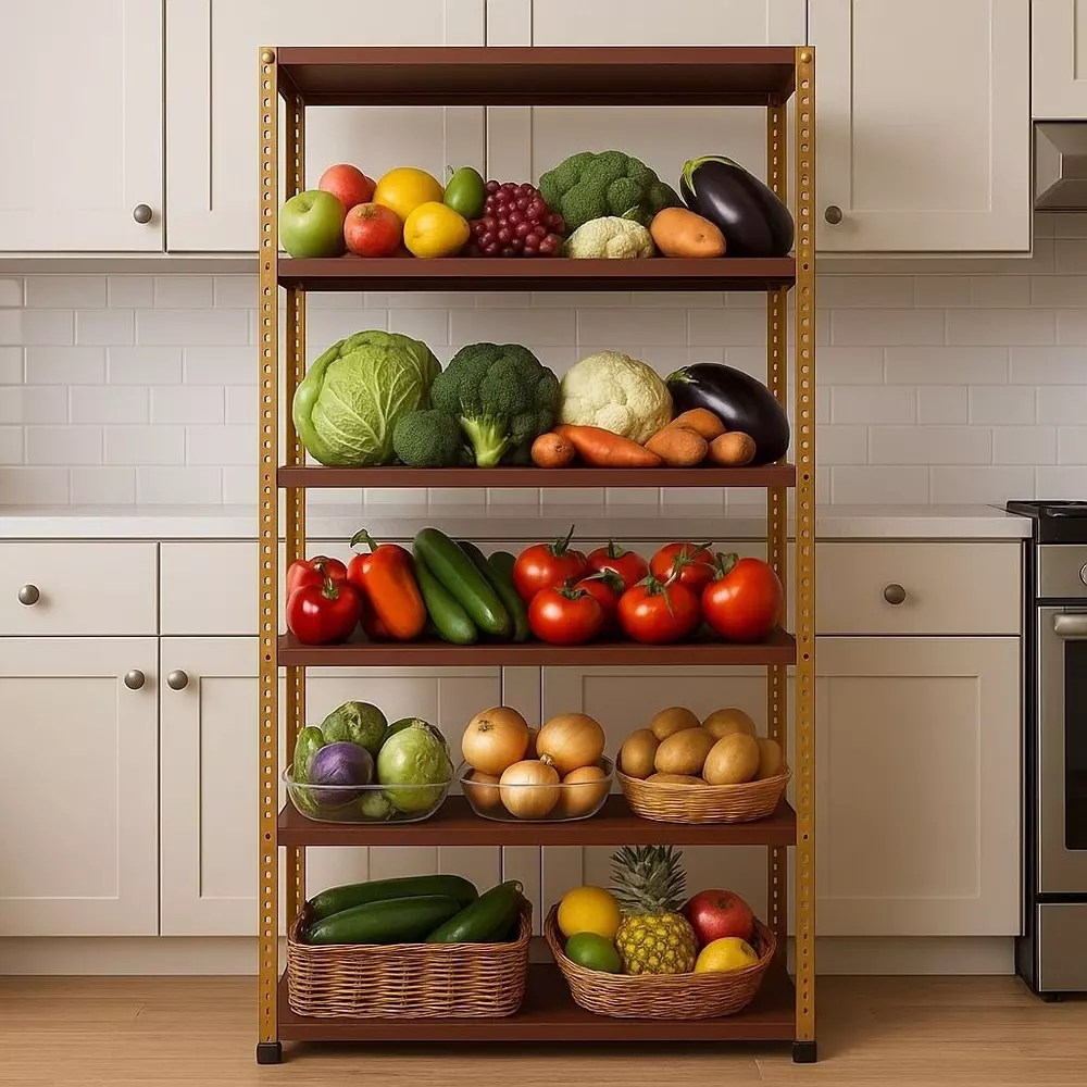spacious-metal-kitchen-cabinet-dark-chocolate-6-shelves-15x36x73-inch