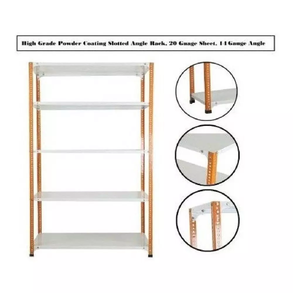 spacious-metal-kitchen-cabinet-orange-and-ivory-5-shelves-12x24x36-inch