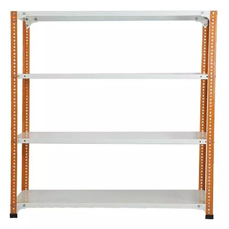 spacious-luggage-rack-orange-and-ivory-color-4-shelves-12x36x59-inch