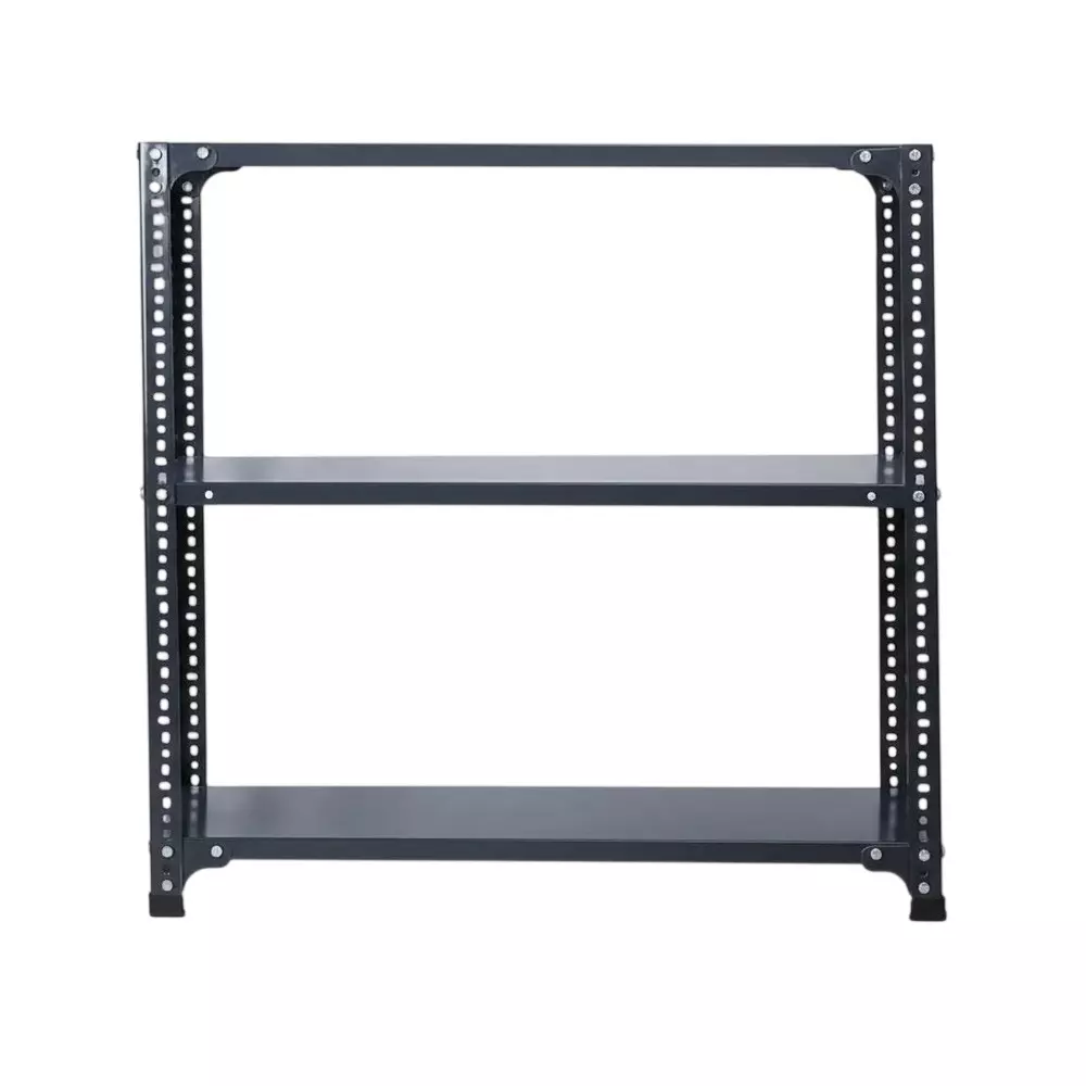 Spacious Shopsy Kitchen Cabinet Grey 3 Shelves 9x34x23 inch Size
