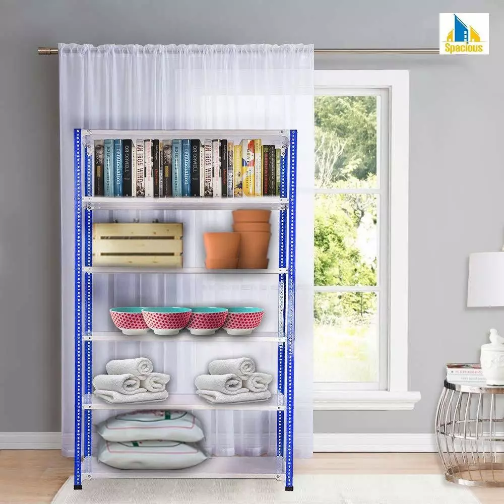 spacious-luggage-rack-blue-and-white-6-shelves-12x36x78-inch-size