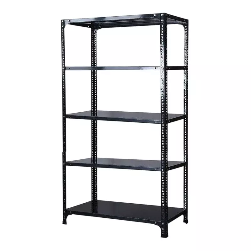 Spacious Luggage Rack Grey 5 Shelves 24x36x48 inch Size