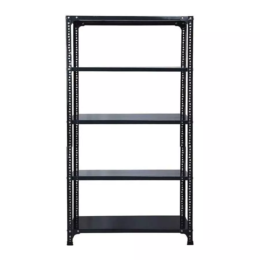 spacious-luggage-rack-grey-5-shelves-24x36x48-inch-size