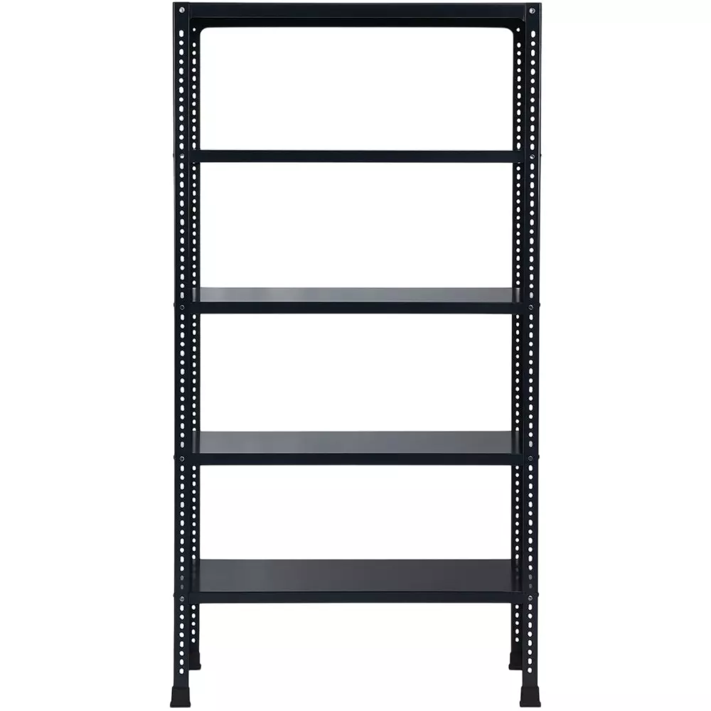 spacious-metal-kitchen-cabinet-black-5-shelves-15x36x77-inch