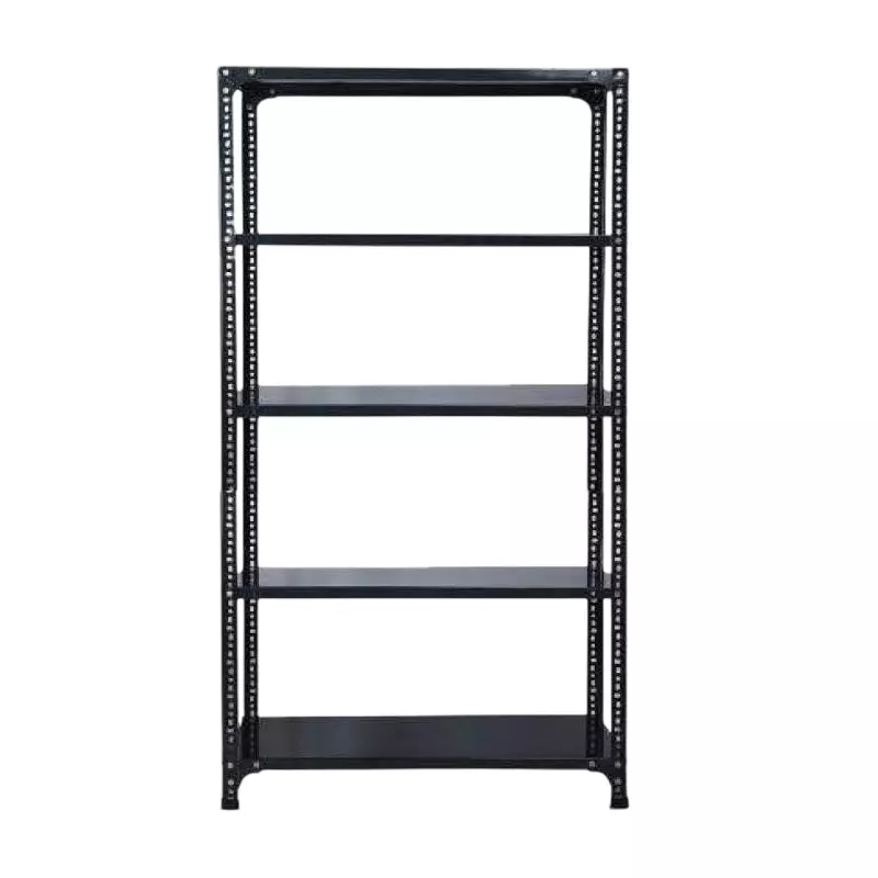Spacious Metal Kitchen Cabinet Black 5 Shelves 15x36x60 inch Size
