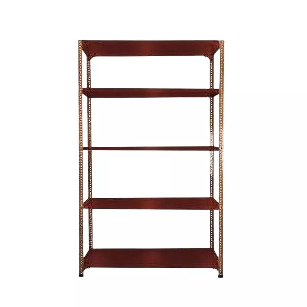 spacious-metal-kitchen-cabinet-dark-chocolate-5-shelves-18x36x61-inch