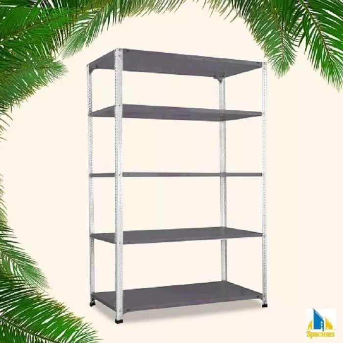spacious-luggage-rack-grey-and-white-color-5-shelves-12x36x48-inch
