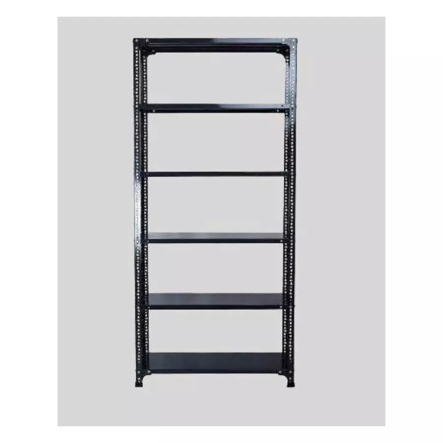 spacious-luggage-rack-iron-grey-6-shelves-12x24x73-inch-size