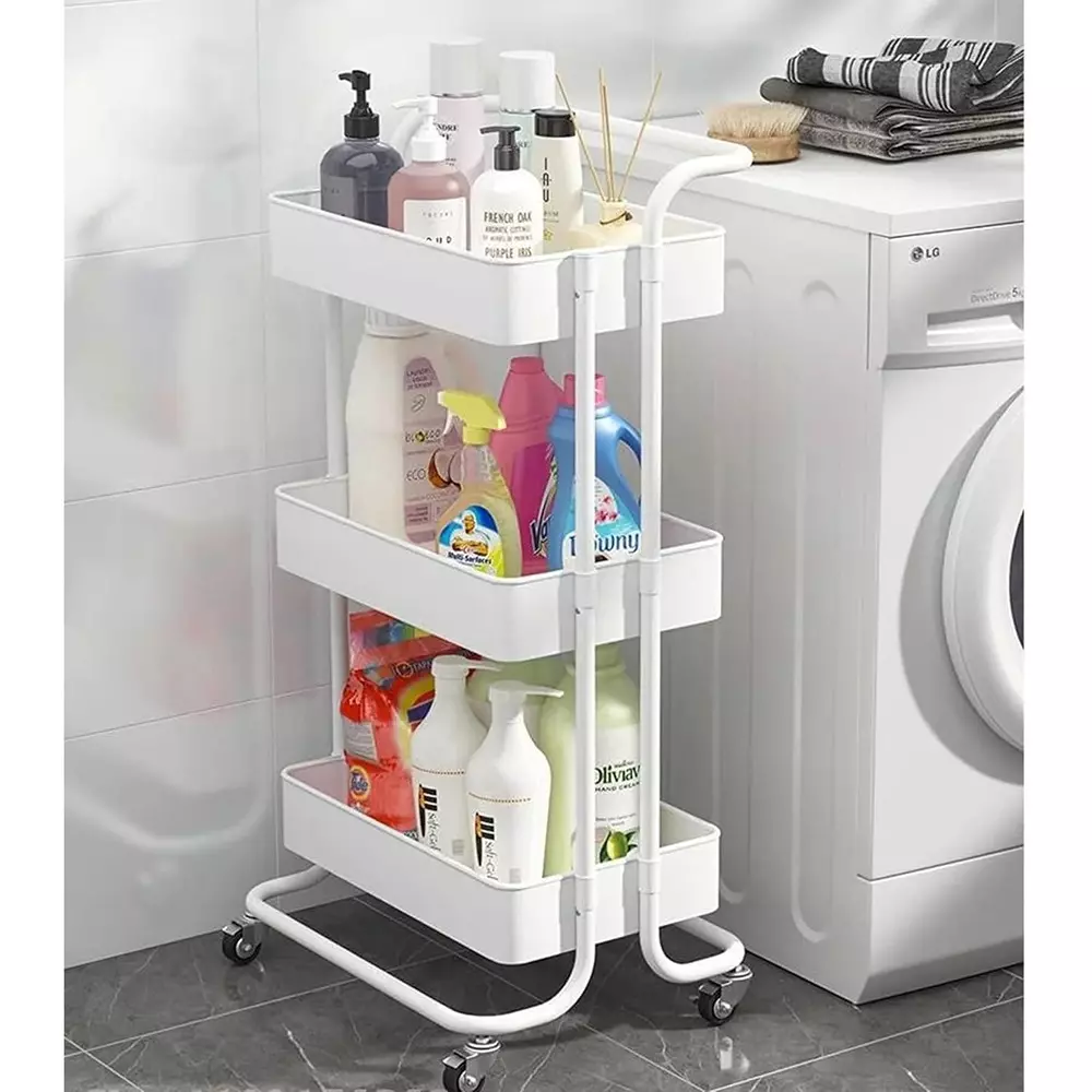 bigapple-multipurpose-foldable-rack-trolley-plastic-3-tier-88x42x36-cm-overall-size-white-with-4-rubber-wheels
