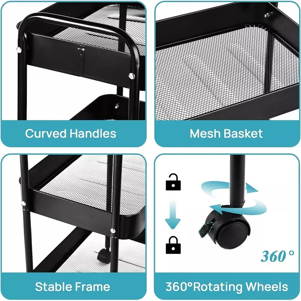 bigapple-multipurpose-foldable-rack-trolley-iron-3-tier-755x45x29-cm-overall-size-black-with-4-rubber-wheels