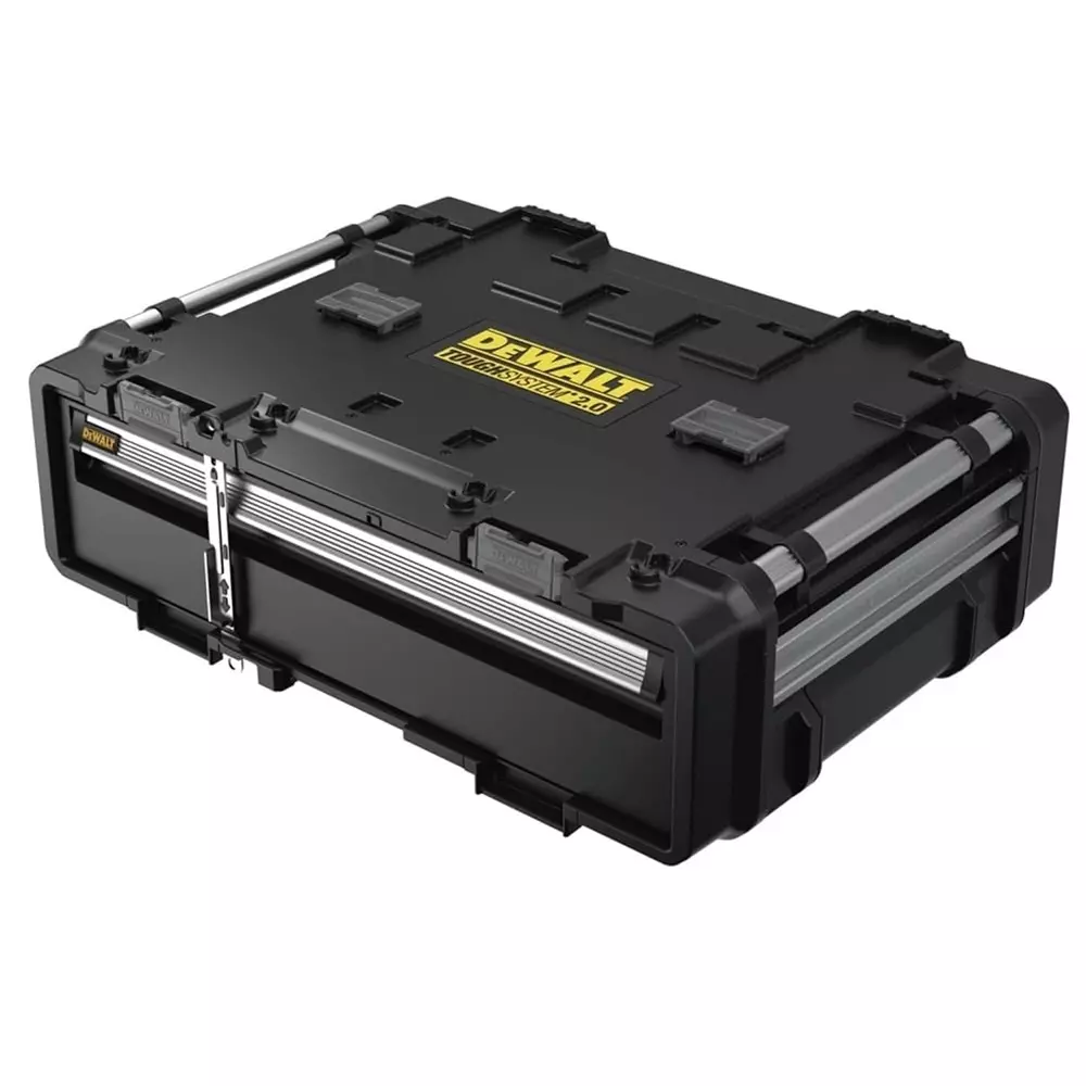 DEWALT ToughSystem 2.0 DXL Deep Drawer 25 Kg Load Capacity, Plastic Body and 42.8 L Volume, DWST08510-1
