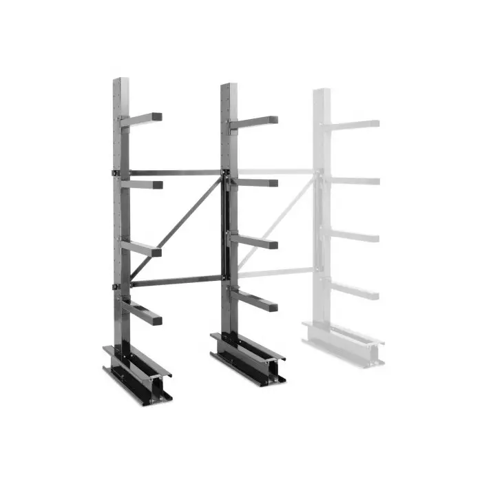 Manorga Steel Dark Grey Storage Racking 2000 mm 1000 mm x 600 mm, ZFCANTIMLSF1060D1