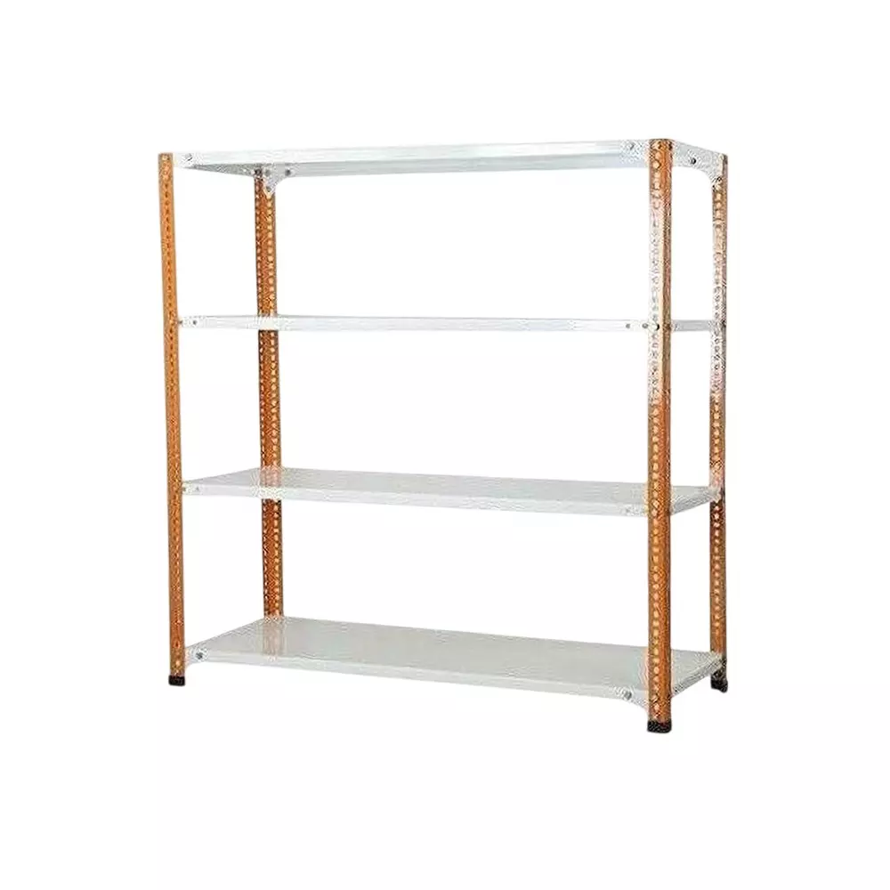 spacious-metal-kitchen-cabinet-orange-and-ivory-4-shelves-15x24x78-inch