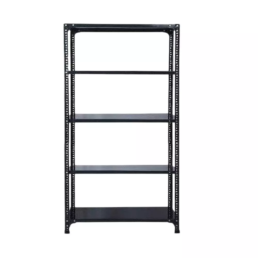 Spacious Metal Kitchen Cabinet Grey Color 5 Shelves