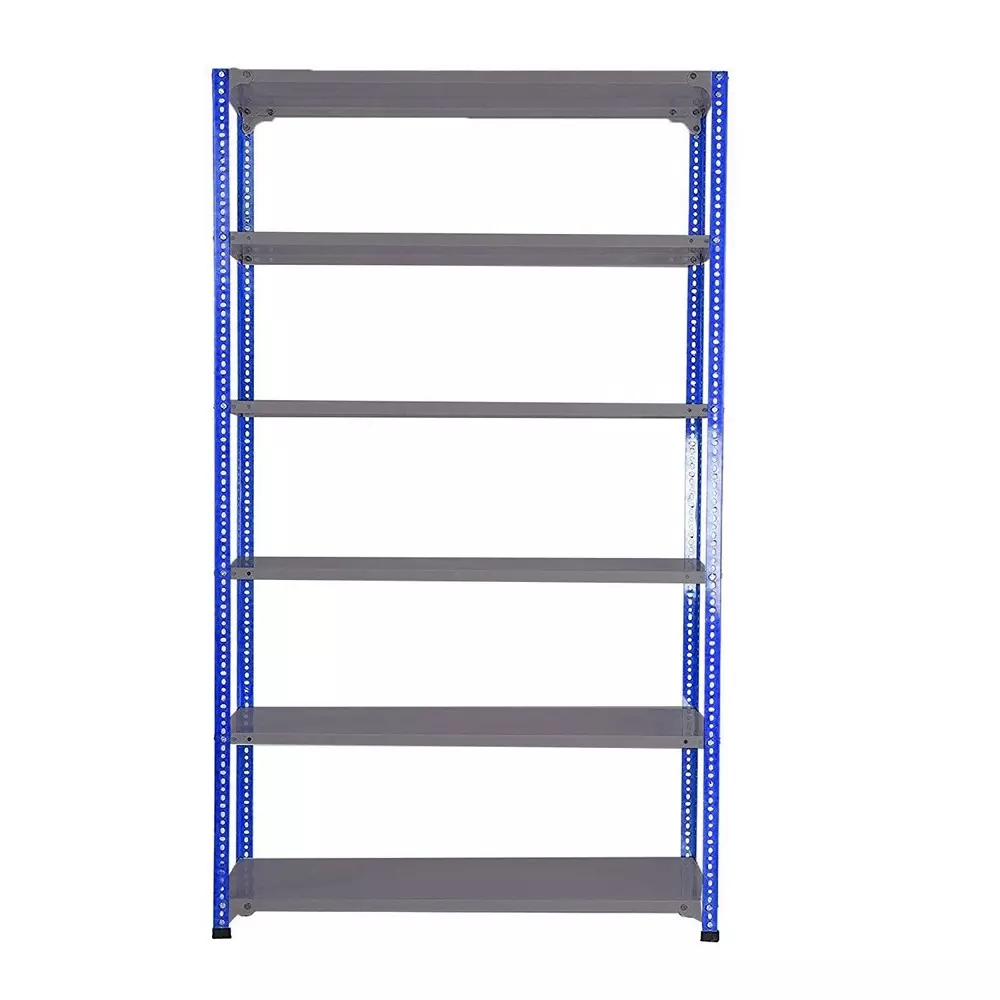 spacious-luggage-rack-blue-and-grey-6-shelves-18x36x72-inch-size
