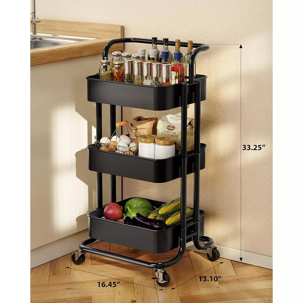 bigapple-multipurpose-foldable-rack-trolley-iron-3-tier-86x43x36-cm-overall-size-black-with-4-rubber-wheels
