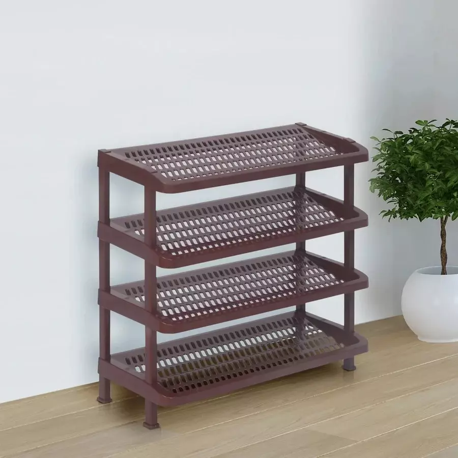 nilkamal-multipurpose-plastic-rack-with-4-shelves-maroon-color