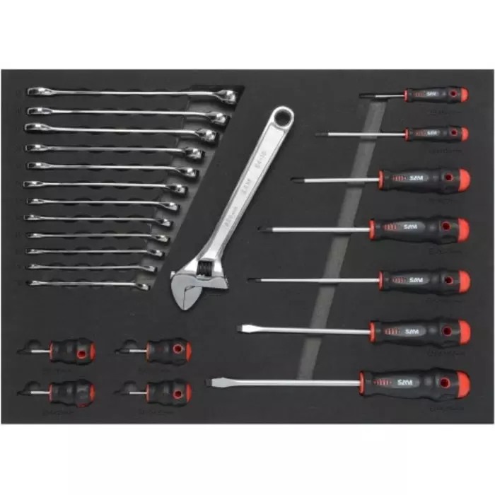 Sam Tool Tray Foam inner Dimensions 54x41x6.50cm W 410 mm L 540 H 65 mm, CPP-135PM2