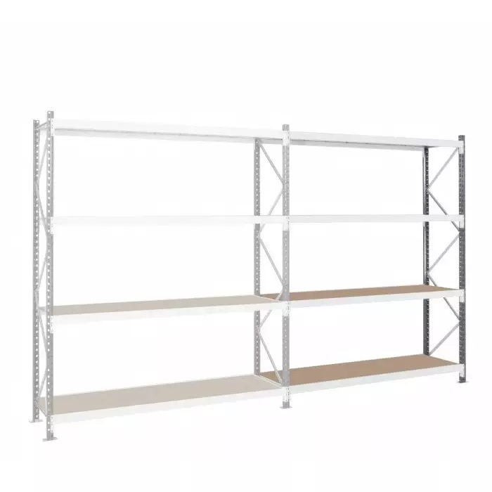 Manorga Steel Dark Grey Light Grey Storage Racking 2500 mm 2000 mm x 600 mm, ZRRAYOSLD252060S1