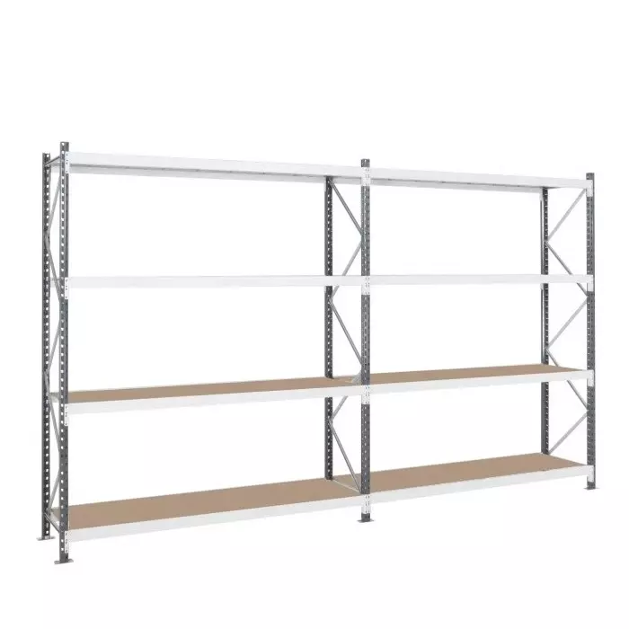 Manorga Steel Dark Grey Light Grey Storage Racking 2500 mm 2000 mm x 600 mm, ZRRAYOSLD252060S1