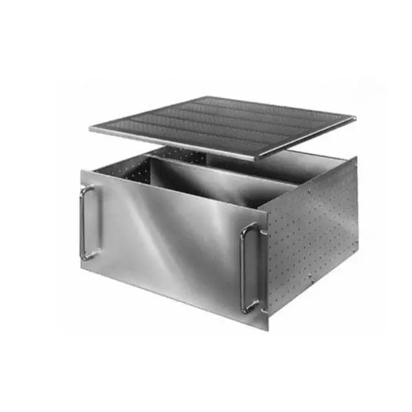 BUD INDUSTRIES Rack Mount Aluminum Chassis Aluminum, RM-14296