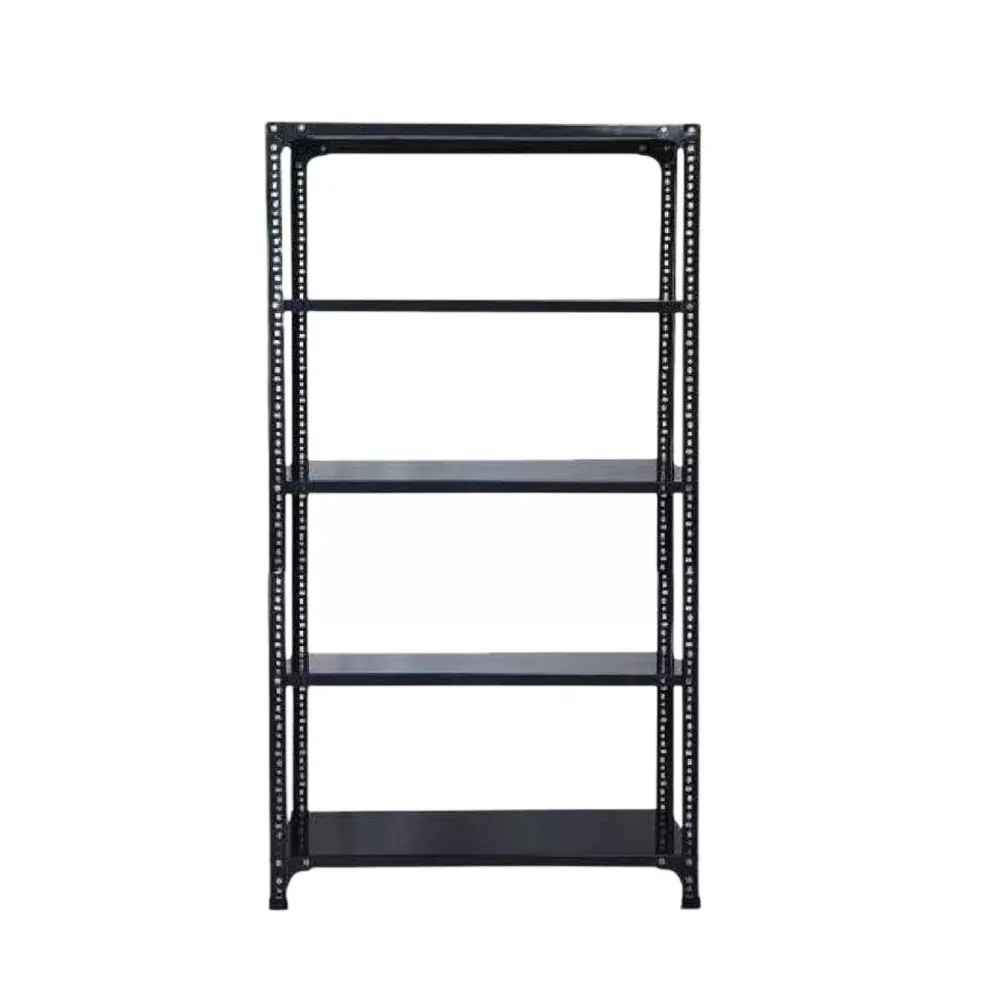 Spacious Metal Kitchen Cabinet Grey 5 Shelves 18x36x61 inch Size