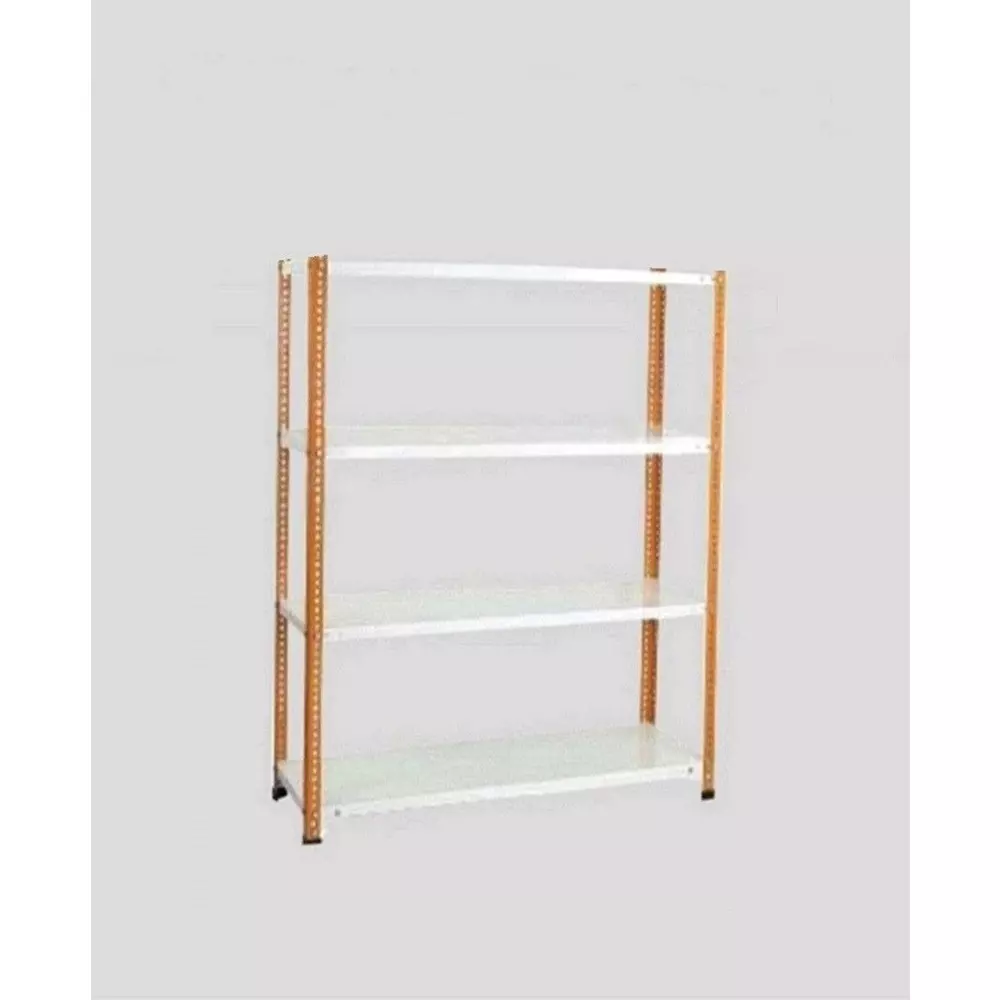 spacious-metal-kitchen-cabinet-orange-and-ivory-4-shelves-12x36x58-inch