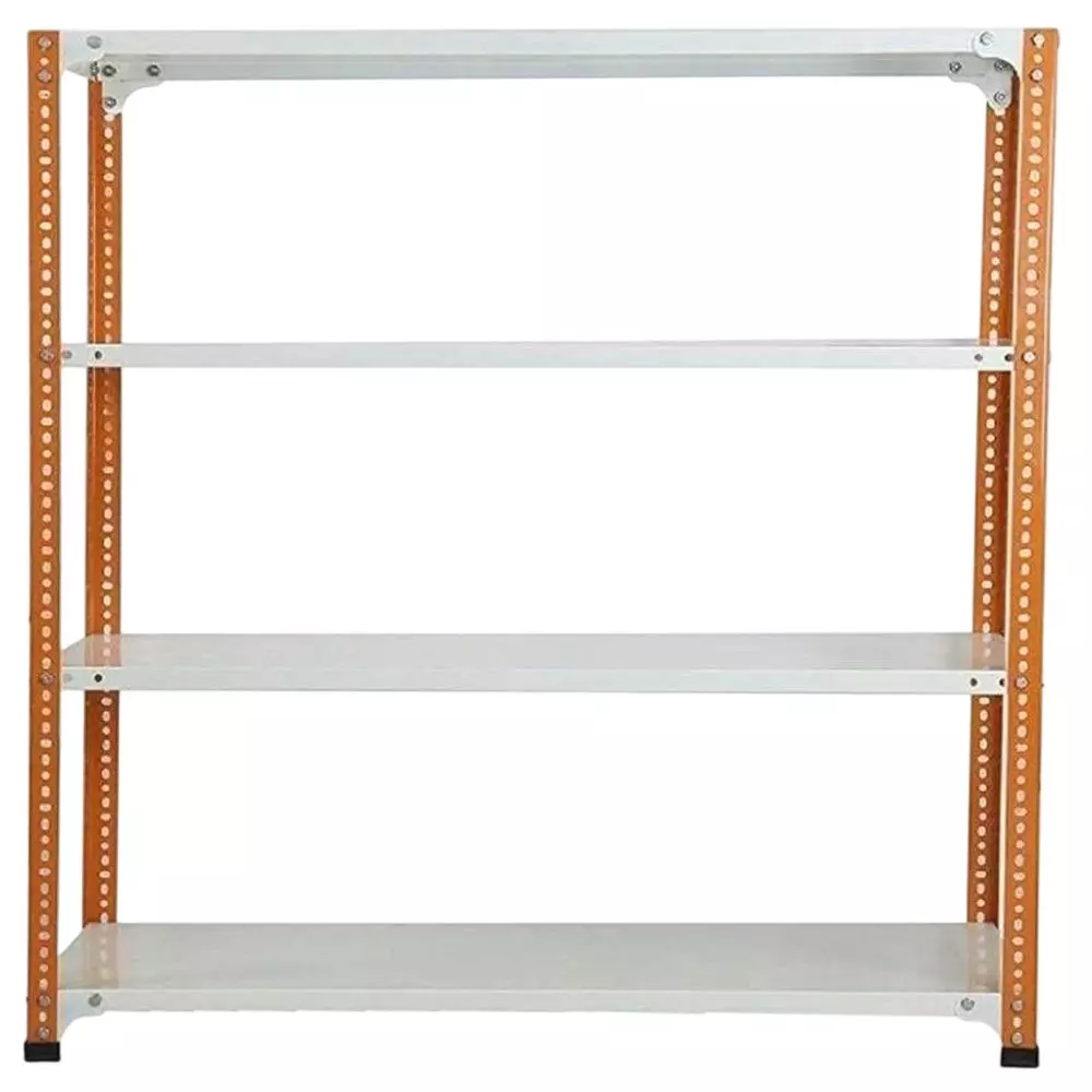 spacious-metal-kitchen-cabinet-orange-and-ivory-4-shelves-12x24x59-inch