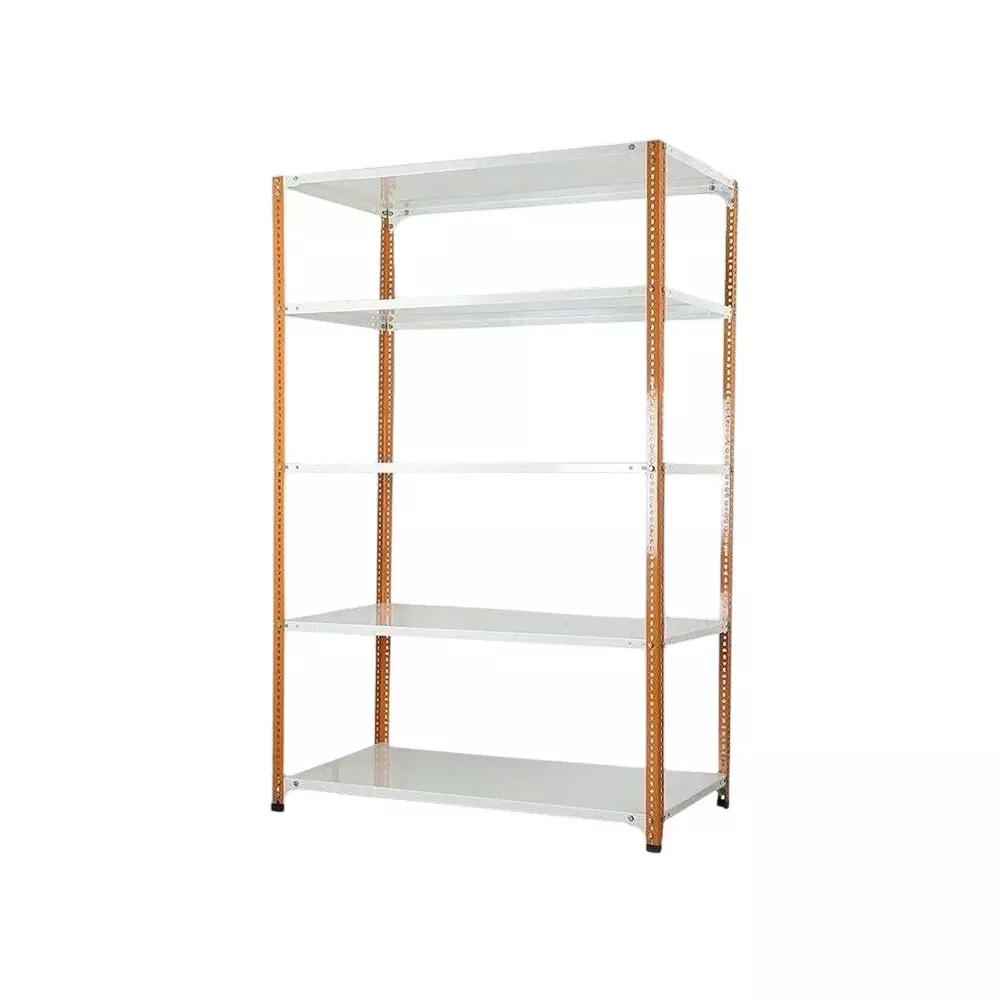 spacious-metal-kitchen-cabinet-orange-and-ivory-5-shelves-15x24x49-inch