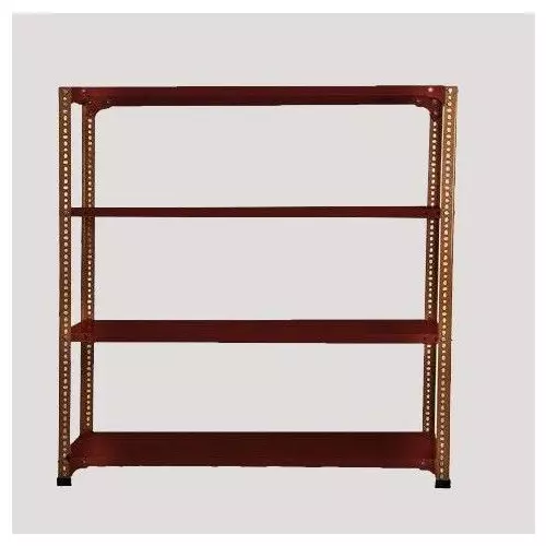 spacious-luggage-rack-brown-and-chocolate-color-4-shelves-18x36x72-inch