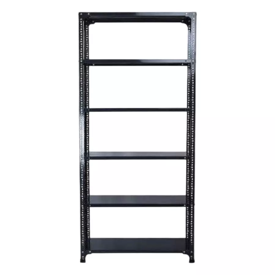 Spacious Luggage Rack Grey 6 Shelves 72x36x12 inch Size