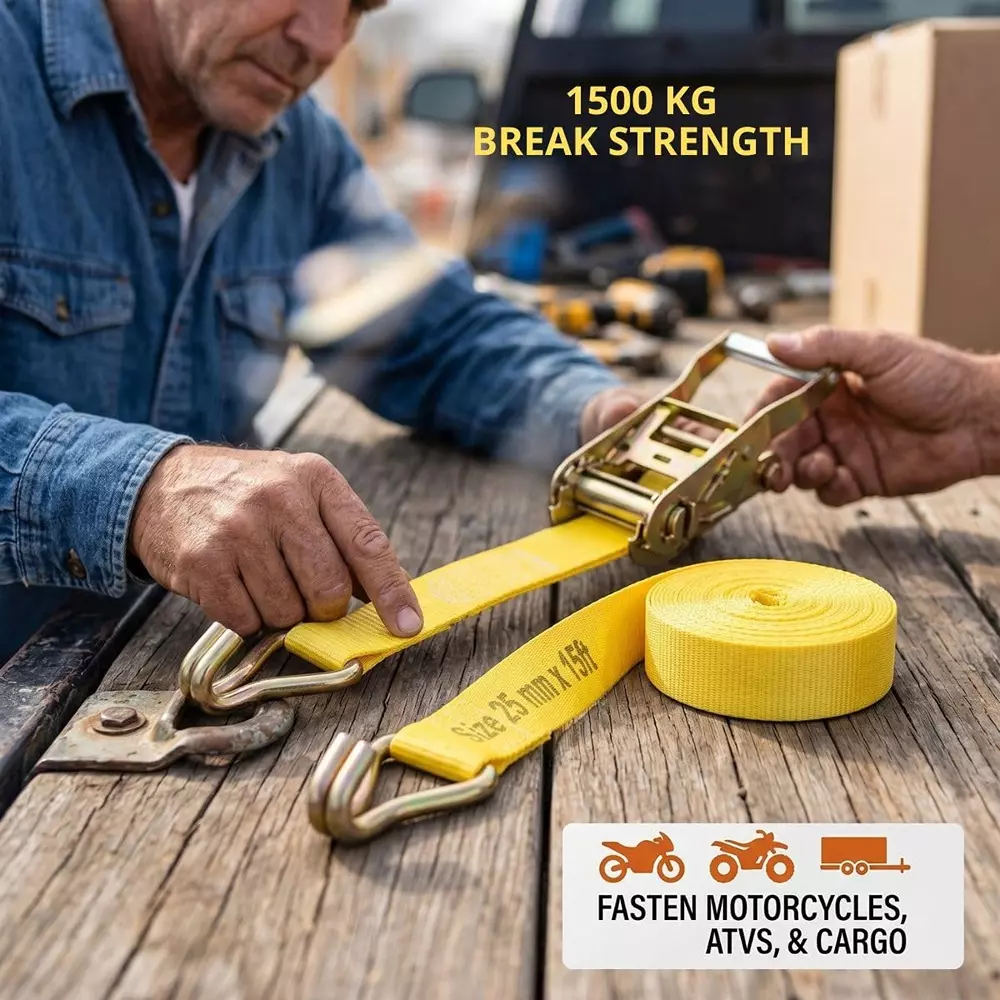 trion-products-trion-products-ratchet-straps-with-j-hooks-for-securing-motorcycles-atvs-trailer-cargo-yellow-color-length-15-ft-457-m-1500-kg-load-capacity-pack-of-2