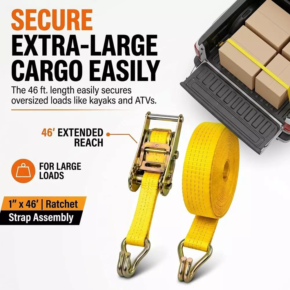 trion-products-05-ton-ratchet-strap-with-double-j-hook-46-feet-14-m-length-x-1-inch-254-mm-width-and-1500-kg-break-strength-yellow-1541j46