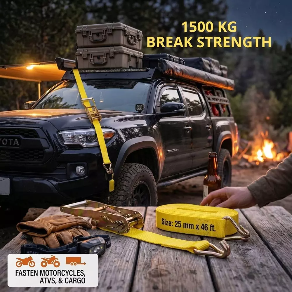 trion-products-05-ton-ratchet-strap-with-double-j-hook-46-feet-14-m-length-x-1-inch-254-mm-width-and-1500-kg-break-strength-yellow-1541j46
