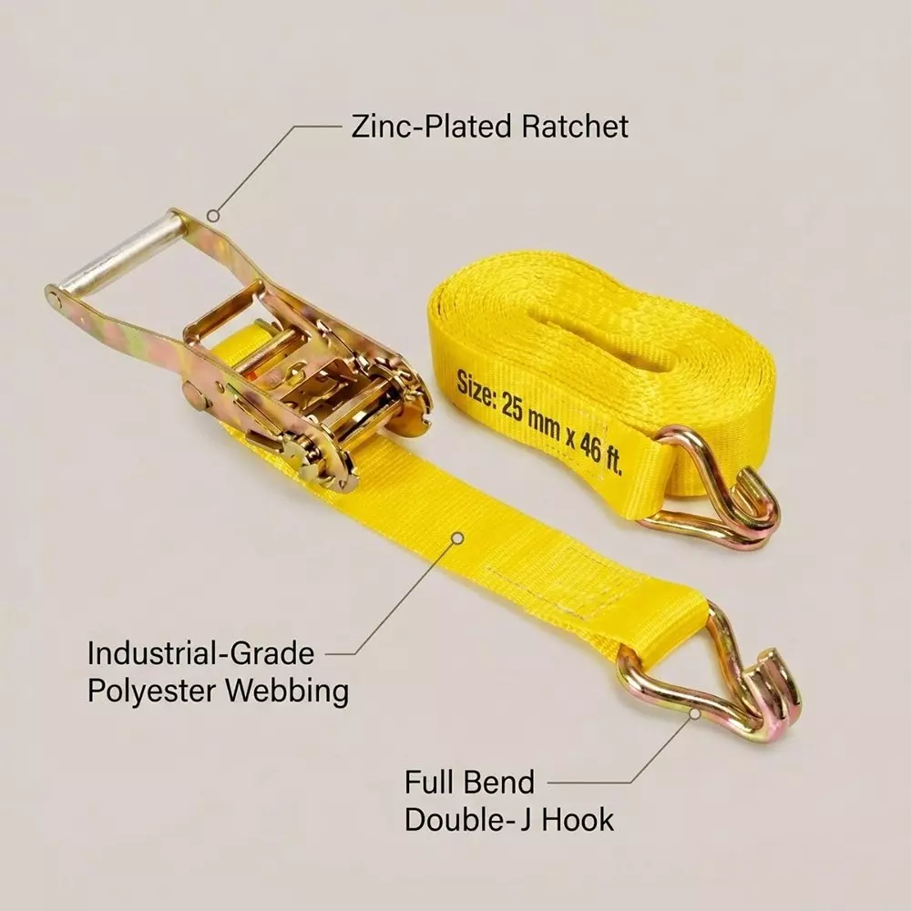 trion-products-05-ton-ratchet-strap-with-double-j-hook-46-feet-14-m-length-x-1-inch-254-mm-width-and-1500-kg-break-strength-yellow-1541j46p4-pack-of-4