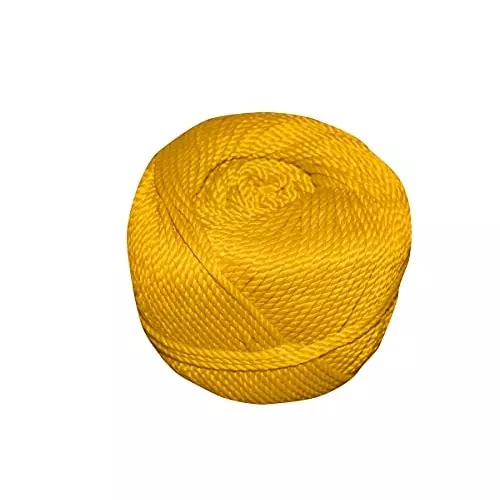 MM WILL CARE Clothes Drying Rope Nylon Mustard 2.5 mm x 100 m