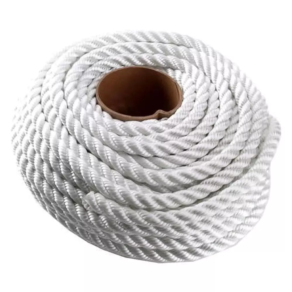 SINGHAL PP Rope White 6 mm Thickness, 20 m Length