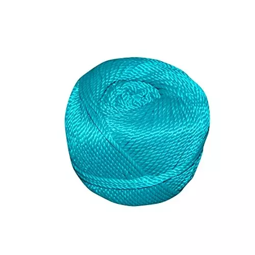MM WILL CARE Clothes Drying Rope Nylon Sky Blue 2.5 mm x 50 m
