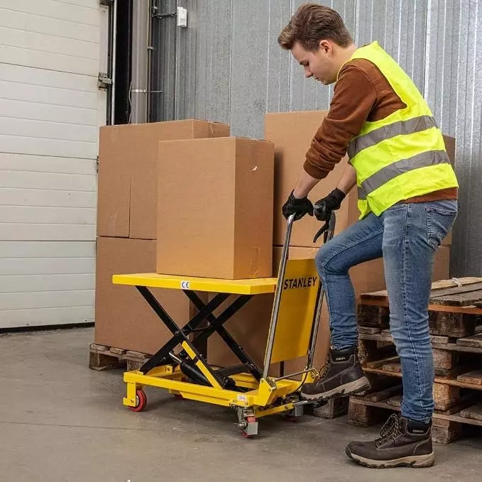 stanley-500-kg-scissor-lift-table-trolley-with-foot-pedal-quick-lift-and-90-cm-max-table-height-sxwti-ctabl-x500