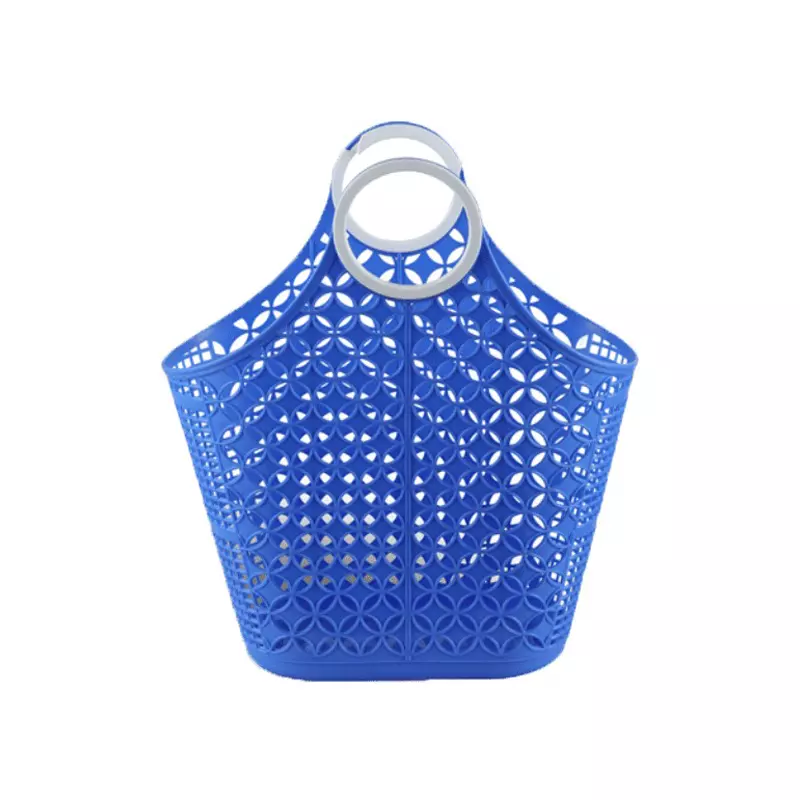 ARISTO Shopping Basket 14.5 L Capacity Plastic Material Blue Color, CELINA