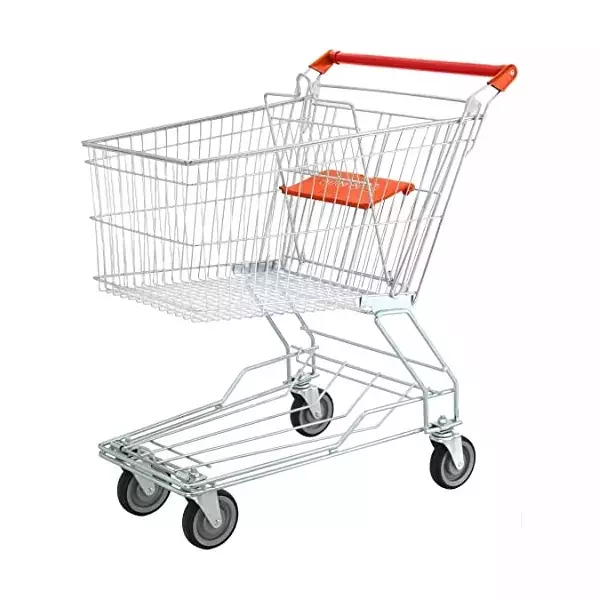 generic-heavy-duty-shopping-trolley-60-l-capacity-stainless-steel-asian-style-4-wheel-for-retail-store-mall-shopping-centres