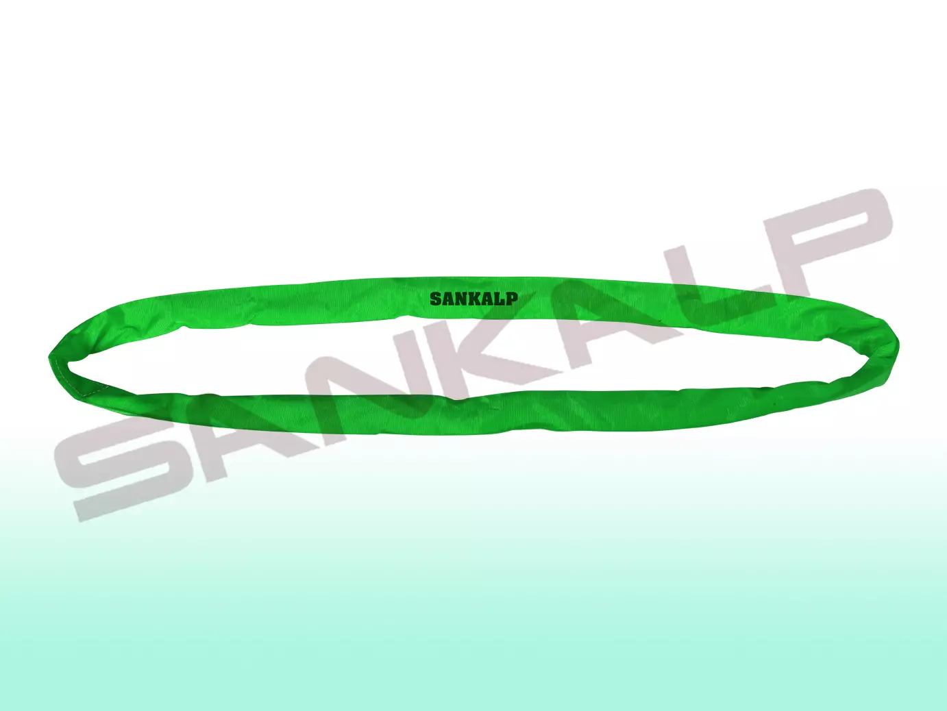 Buy Sankalp 4 mtr Polyester Round Slings with 2 Ton Holding Capacity - Green from Industrybuying.com