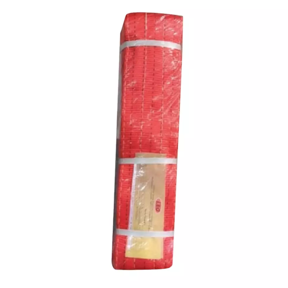 LEO Webbing Slings Red 125 mm Width, 5 m Length & 5 Ton Capacity