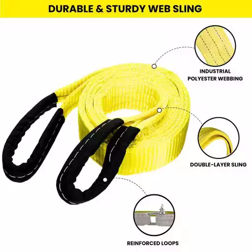 mahakal-webbing-sling-lifting-belt-yellow-polyester-3-m-length-3-ton-3000-kg-lifting-capacity-for-construction-area-warehouse-use