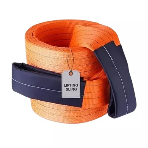 Boltz Corporation Web Sling Polyester 3 m Length 10 Ton Capacity 250 mm Width Orange, TP-BT-20230859